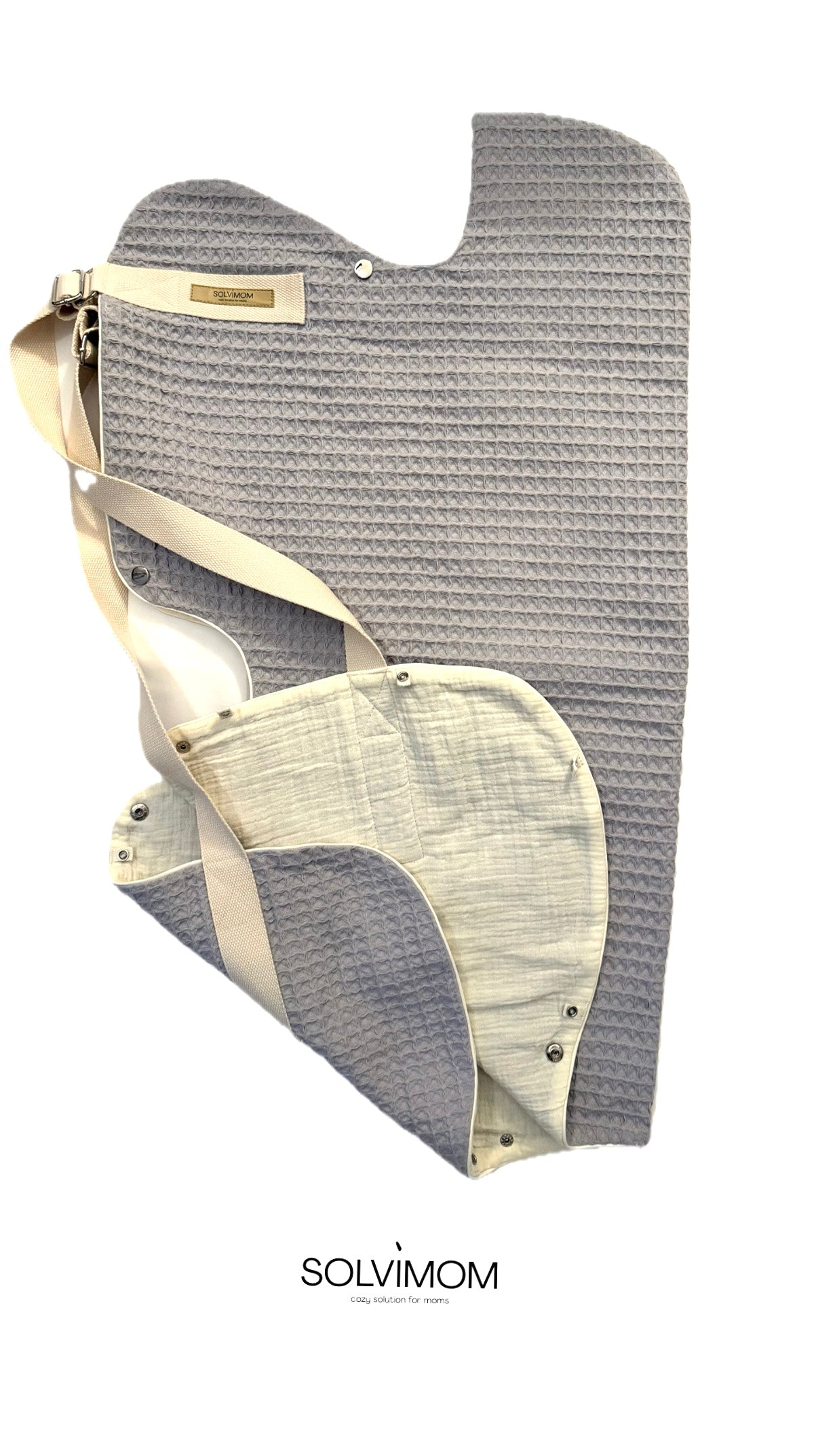 Solvimom Baby Carrier - Cloud Grey