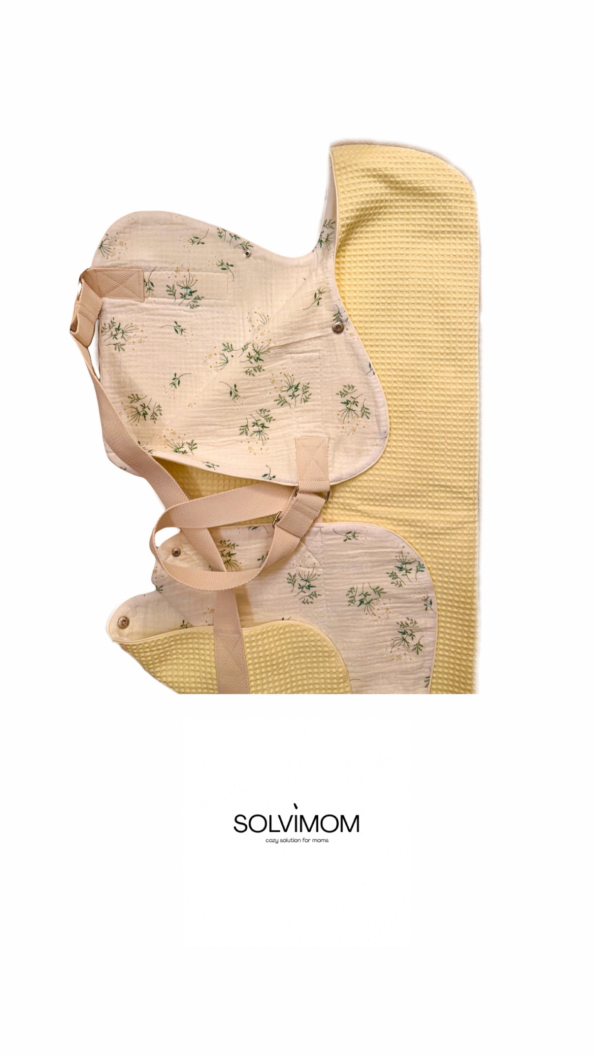 Solvimom Baby Carrier - Lemon Soufflé Daisy