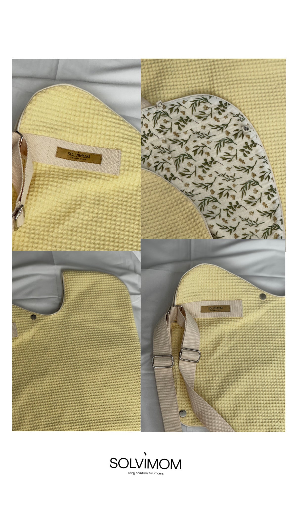 Solvimom Baby Carrier - Lemon Souffle