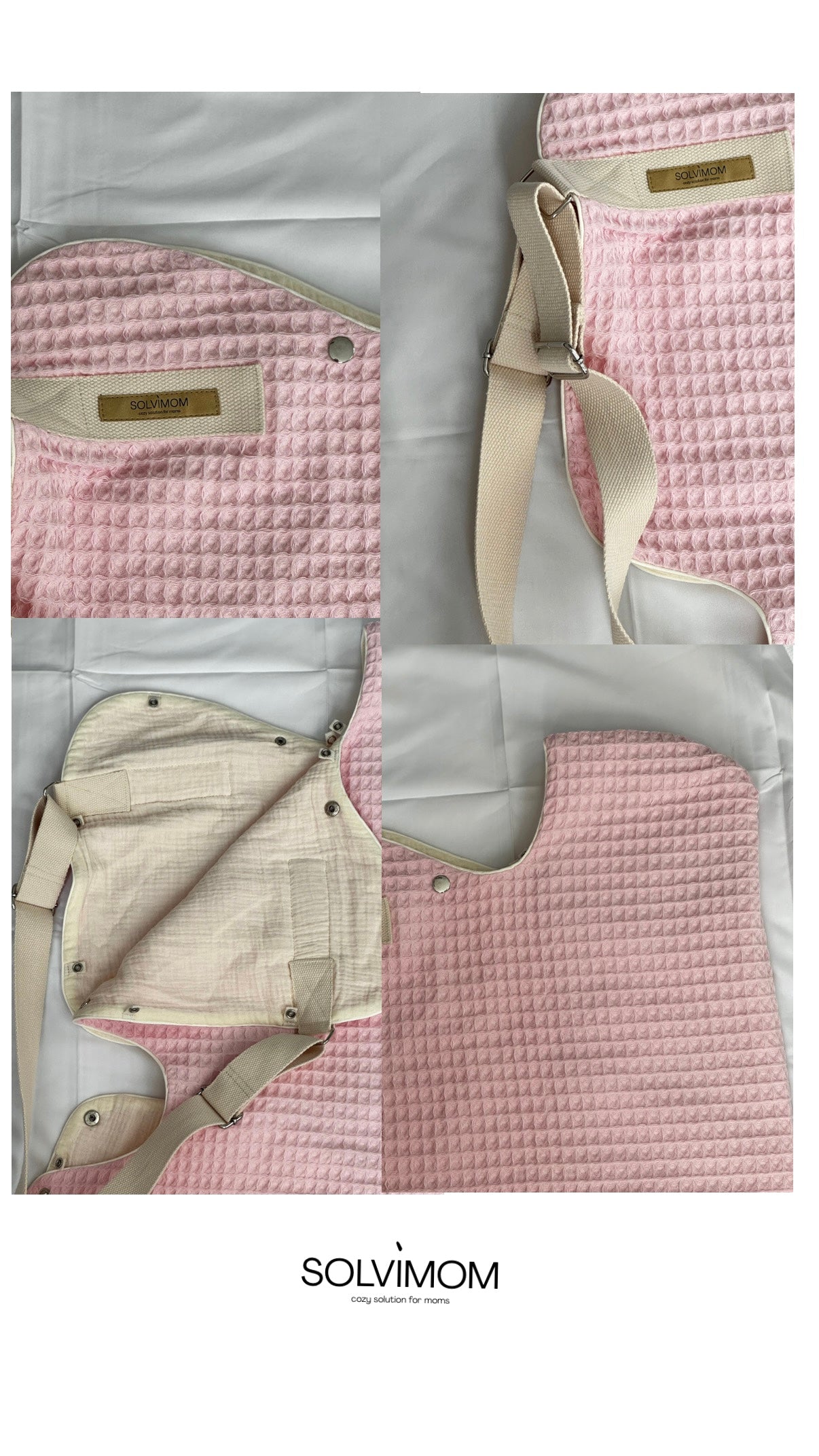 Solvimom Baby Carrier - Blush Cloud