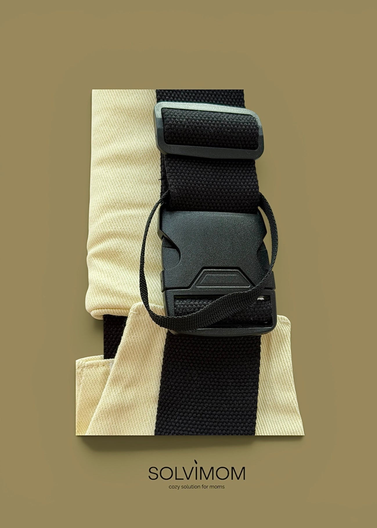 Solvimom signature sling - Butter Yellow