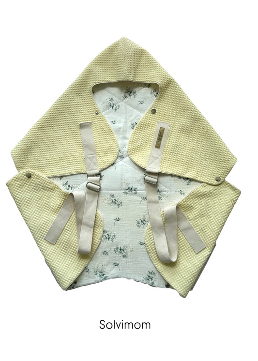 Solvimom Premium Carrier - Lemon Soufflé Daisy