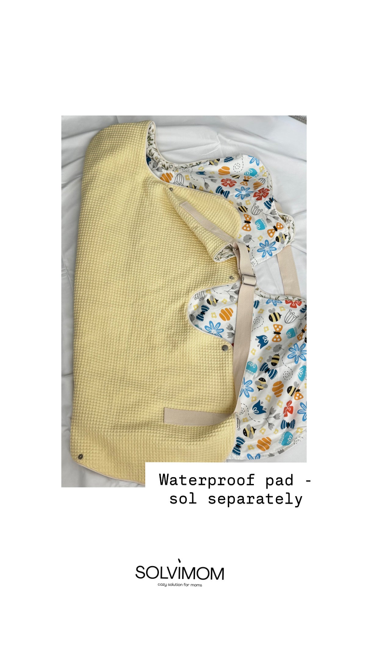 Solvimom Baby Carrier - Lemon Souffle