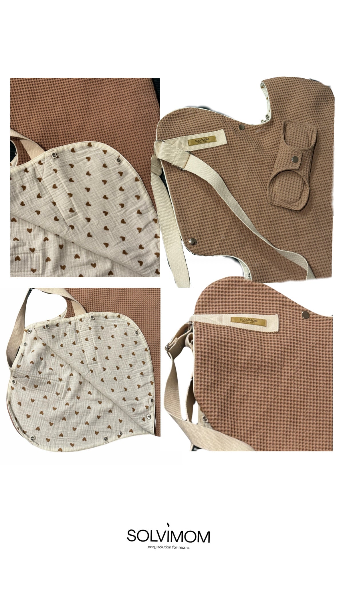 Solvimom Baby carrier- Melt Choco