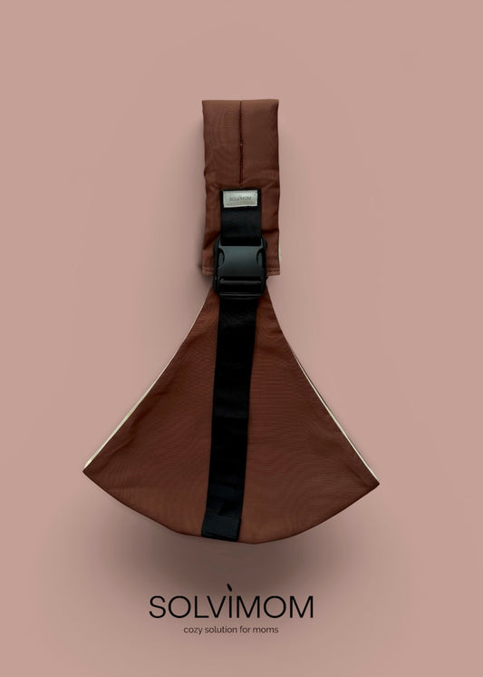 Solvimom timeless sling - Caramel