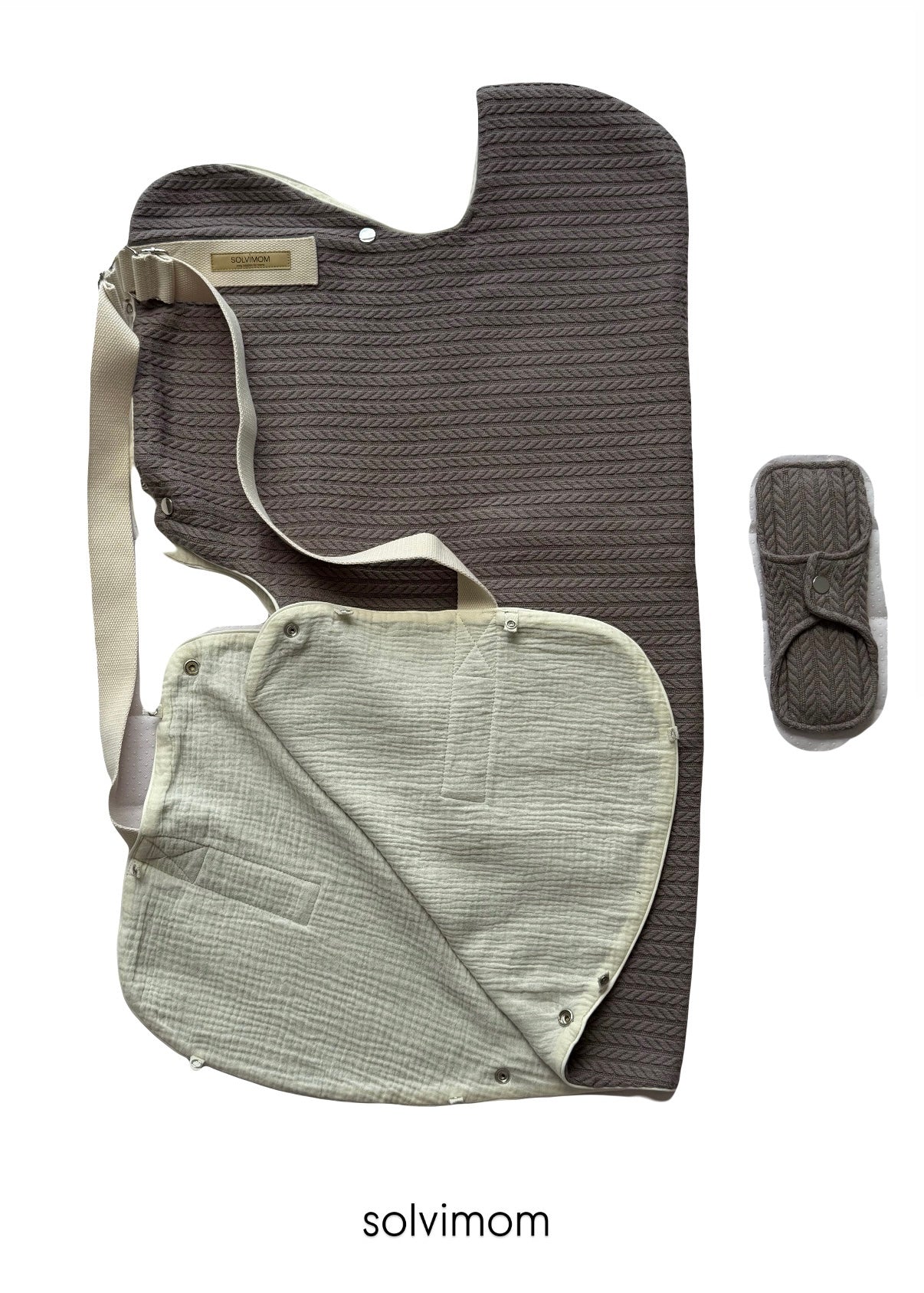 Solvimom Premium Carrier - Mocha Mist