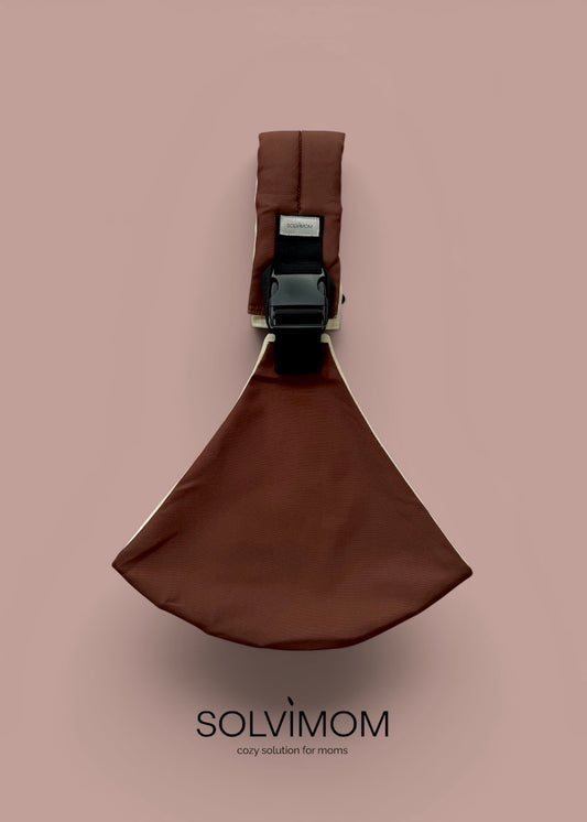 Solvimom timeless sling - Caramel