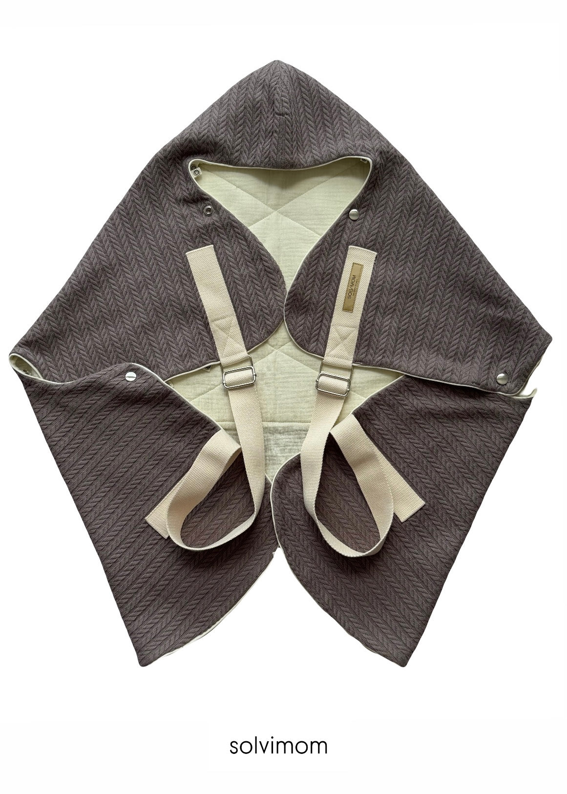 Solvimom Premium Carrier - Mocha Mist