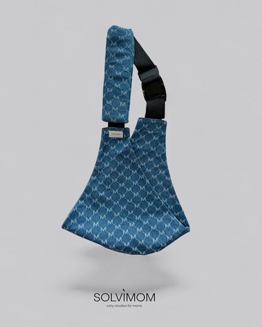 Solvimom signature sling - Heritage Denim