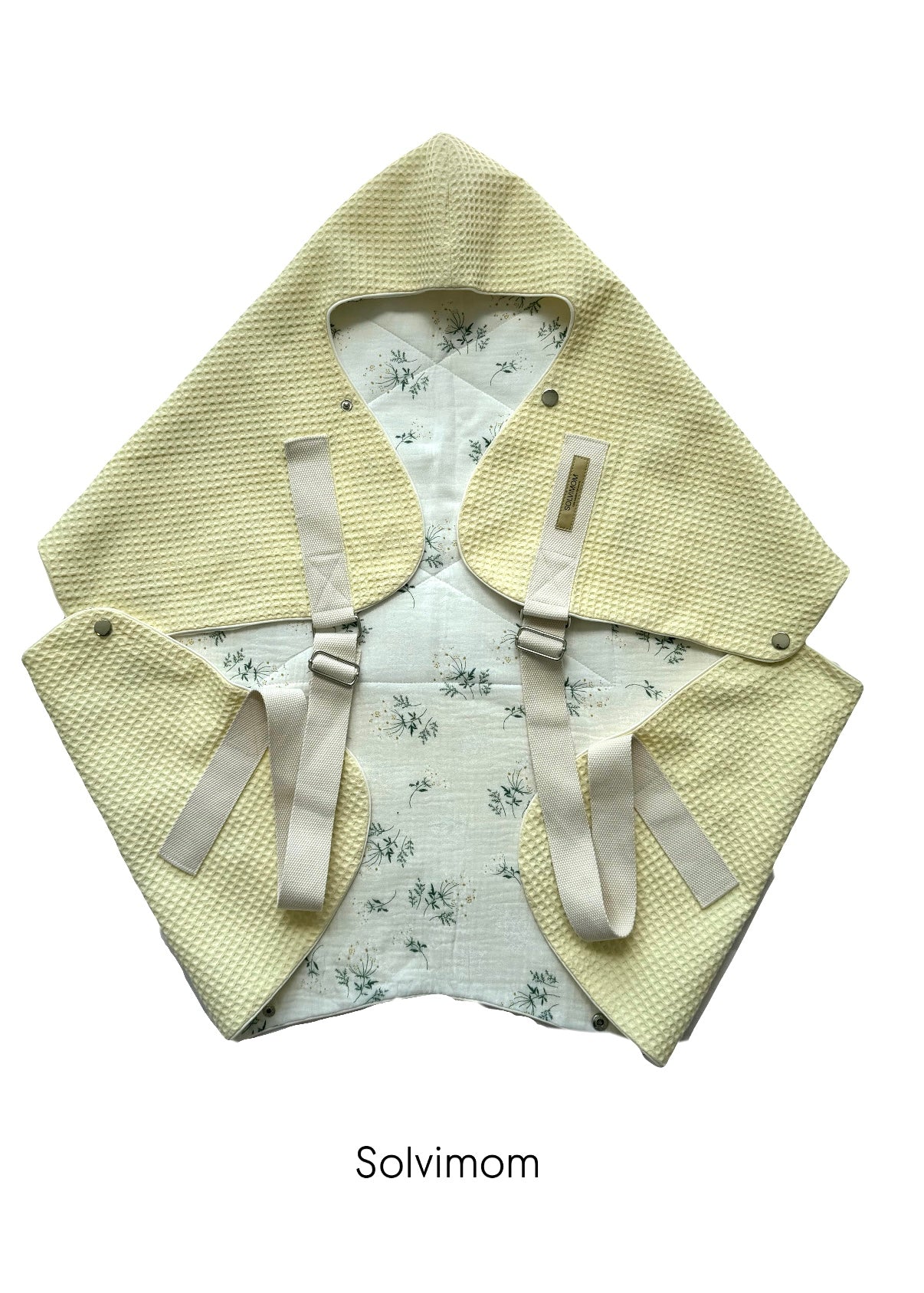 Solvimom Premium Carrier - Lemon Soufflé Daisy