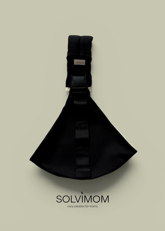 Solvimom timeless sling - Black night