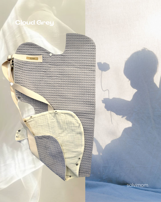 Solvimom Baby Carrier - Cloud Grey