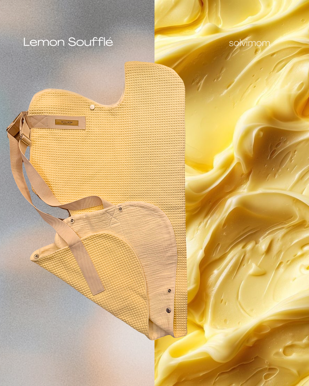 Solvimom Baby Carrier - Lemon Souffle