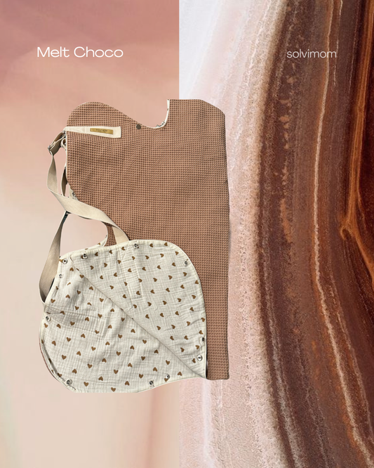 Solvimom Baby carrier- Melt Choco