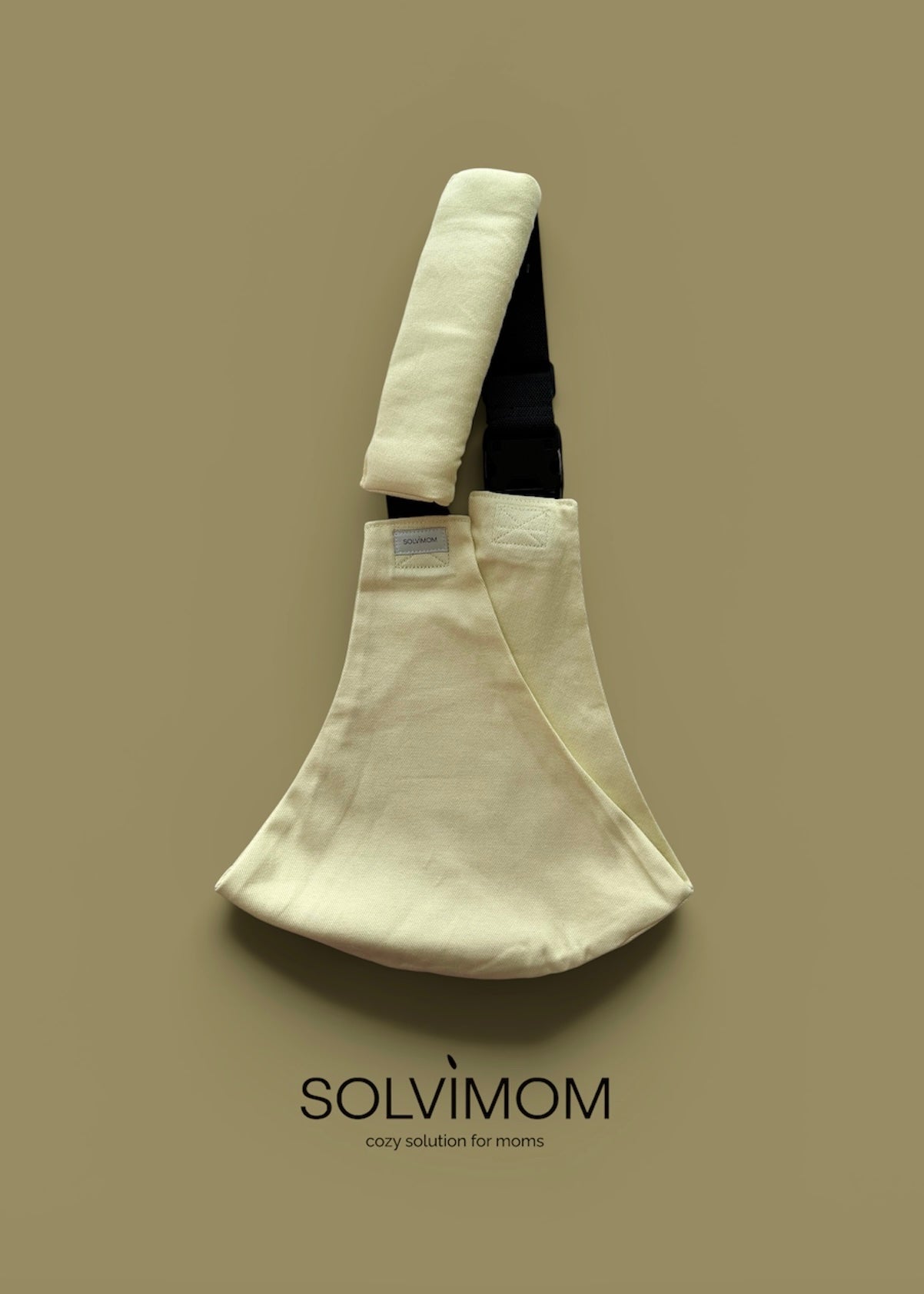 Solvimom signature sling - Butter Yellow
